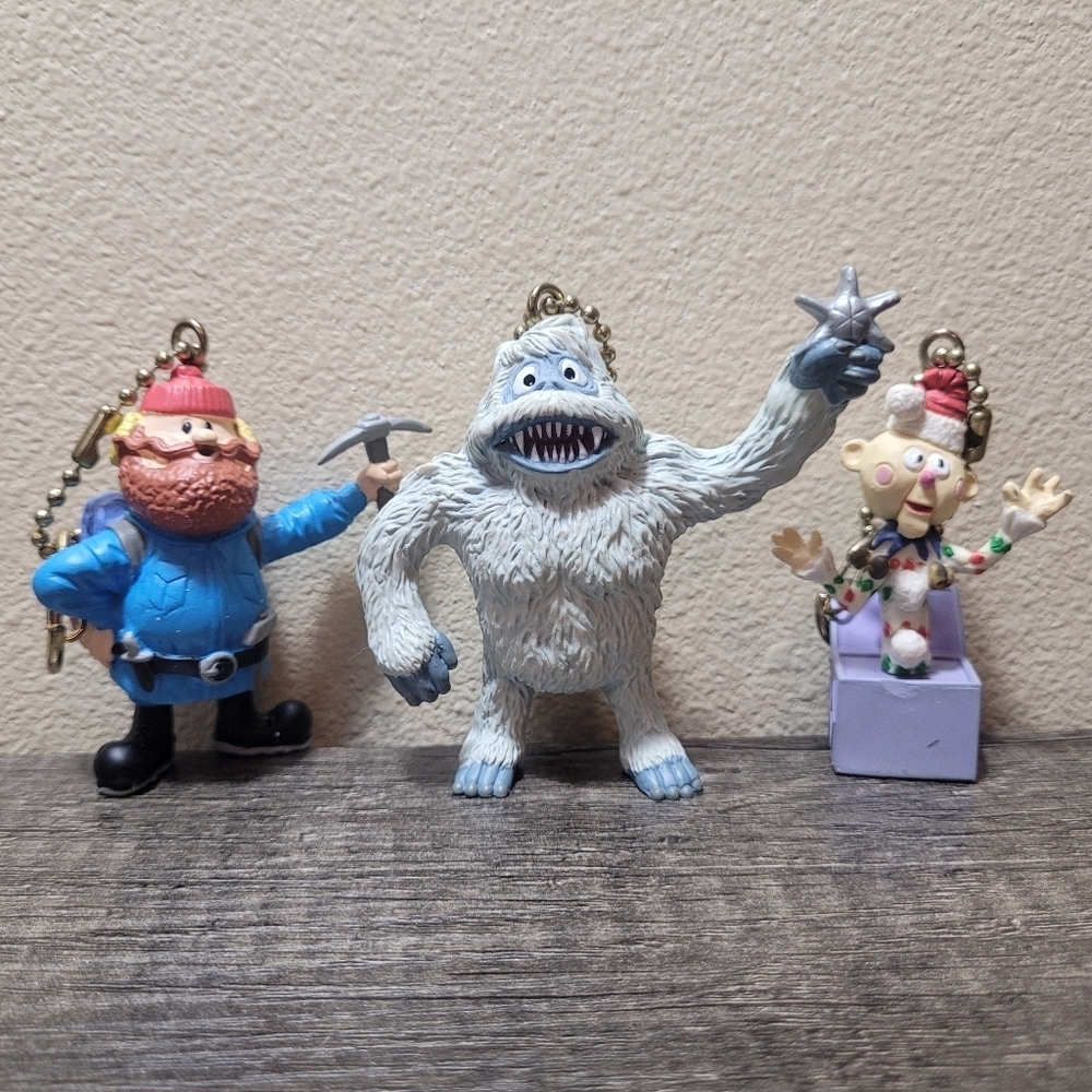 Clip-On Figures 2002 Rudolph Island of Misfit Toys Mantis set of 3